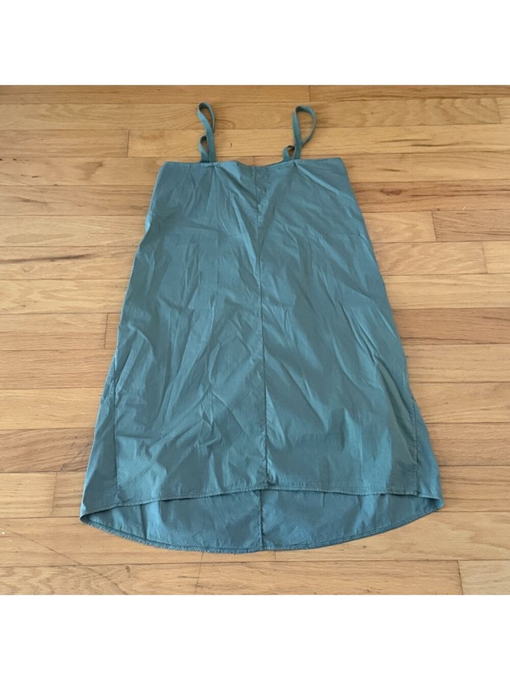 Transit Par-Such Olive Green Stretch Knee Length Sheath Dress Size Small J191